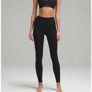 lululemon Align™ High-Rise Ribbed Pant 28" black worn once